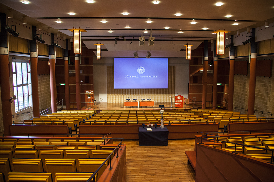 The Wallenberg lecture hall